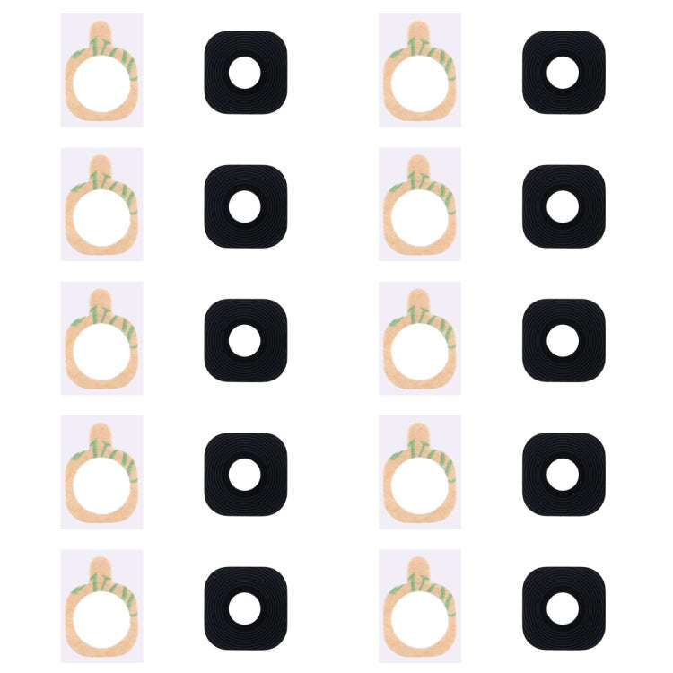 For Galaxy A9 10pcs Back Camera Lens Cover with Sticker