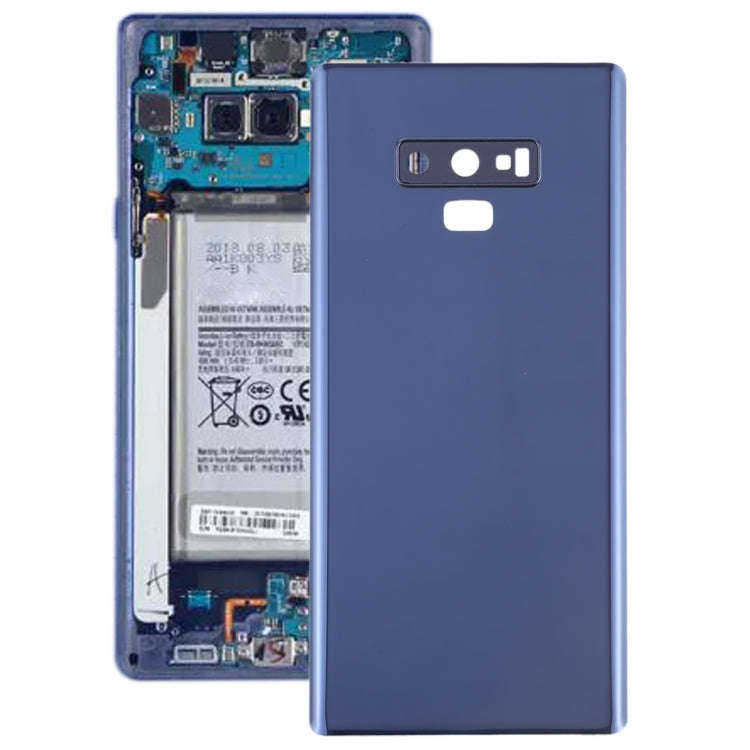 For Galaxy Note9 Battery Back Cover with Camera Lens Frame (Blue)