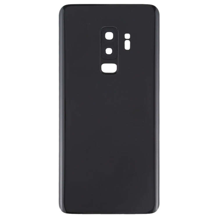 For Galaxy S9+ Battery Back Cover with Camera Lens (Black)