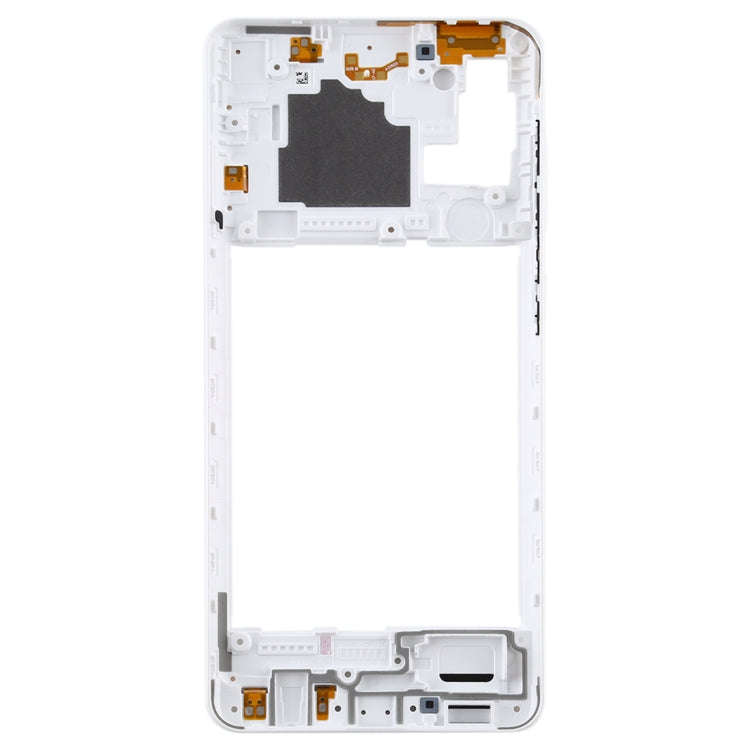 For Samsung Galaxy A21s  Middle Frame Bezel Plate (White)