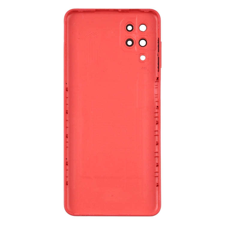 For Samsung Galaxy A12 Battery Back Cover (Red)
