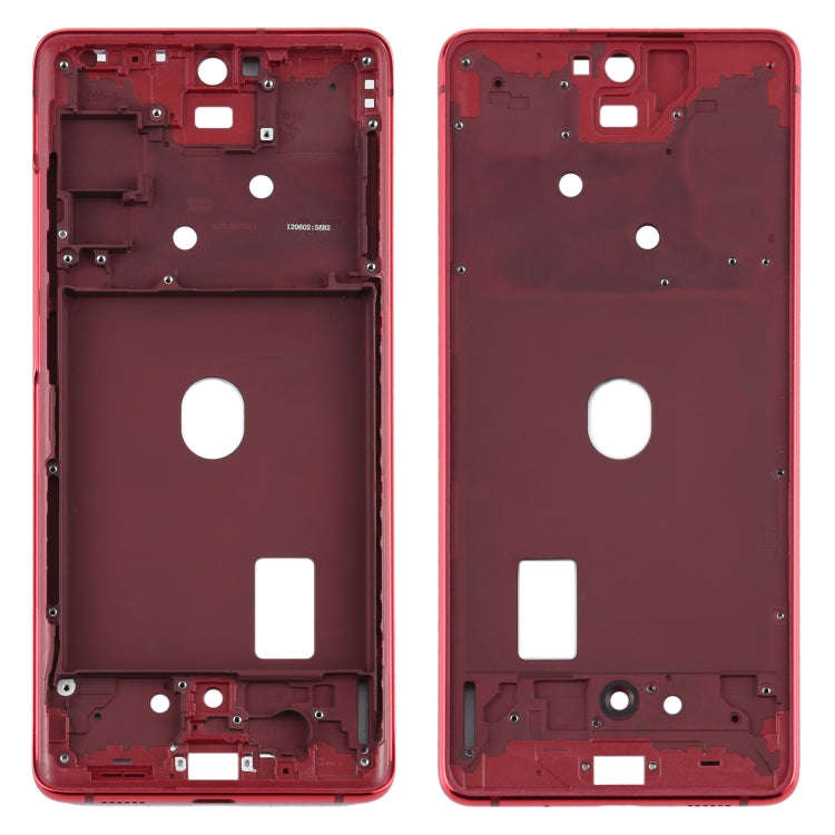 For Samsung Galaxy S20 FE  Middle Frame Bezel Plate (Red)
