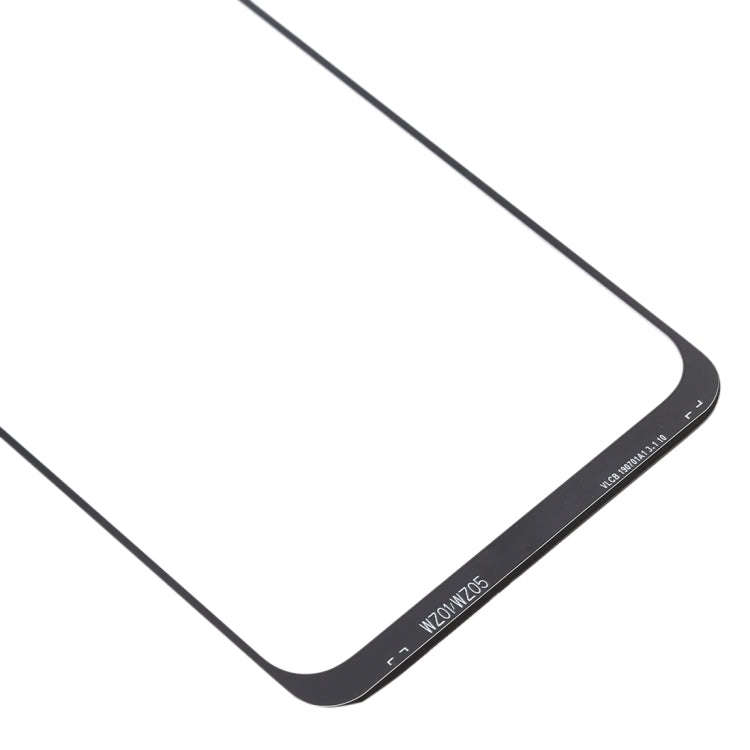 For Samsung Galaxy A50s 10pcs Front Screen Outer Glass Lens (Black)