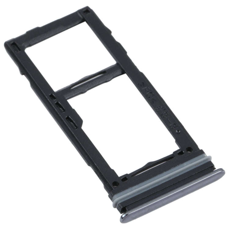 For Samsung Galaxy A52S 5G SM-A528 SIM Card Tray + SIM Card Tray / Micro SD Card Tray (Black)