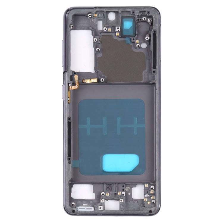 For Samsung Galaxy S21 5G SM-G991B Middle Frame Bezel Plate (Black)