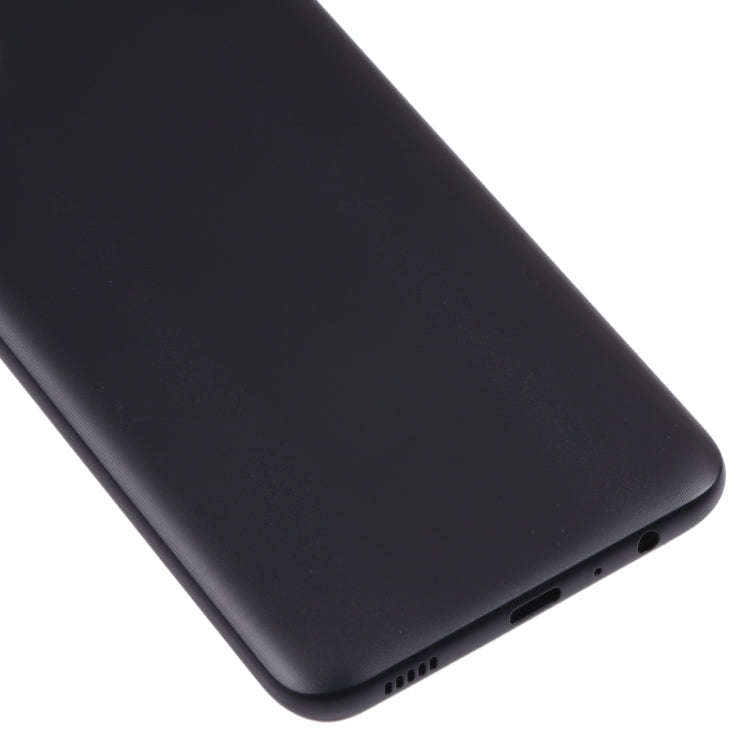 For Samsung Galaxy A03S SM-A037F Battery Back Cover (Black)