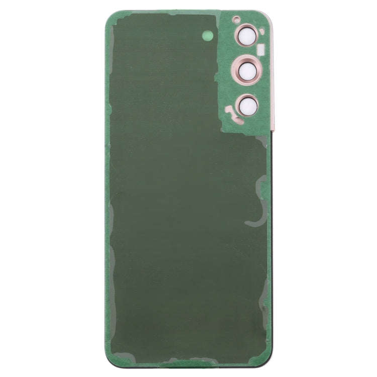 For Samsung Galaxy S22 5G SM-S901B Battery Back Cover with Camera Lens Frame (Gold)
