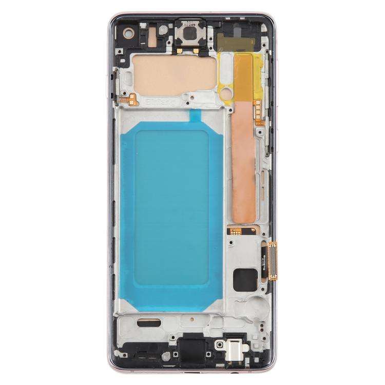 For Samsung Galaxy S10 4G SM-G973F 6.05 inch TFT LCD Screen Digitizer Full Assembly with Frame, N...
