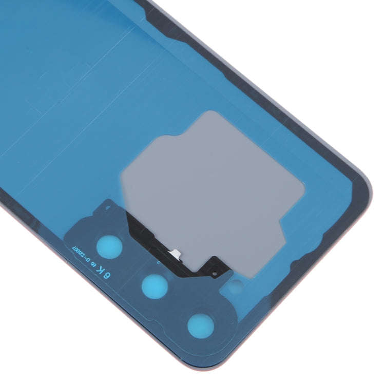 For Samsung Galaxy S23+ SM-S916B OEM Glass Battery Back Cover with Camera Lens Frame(Red)