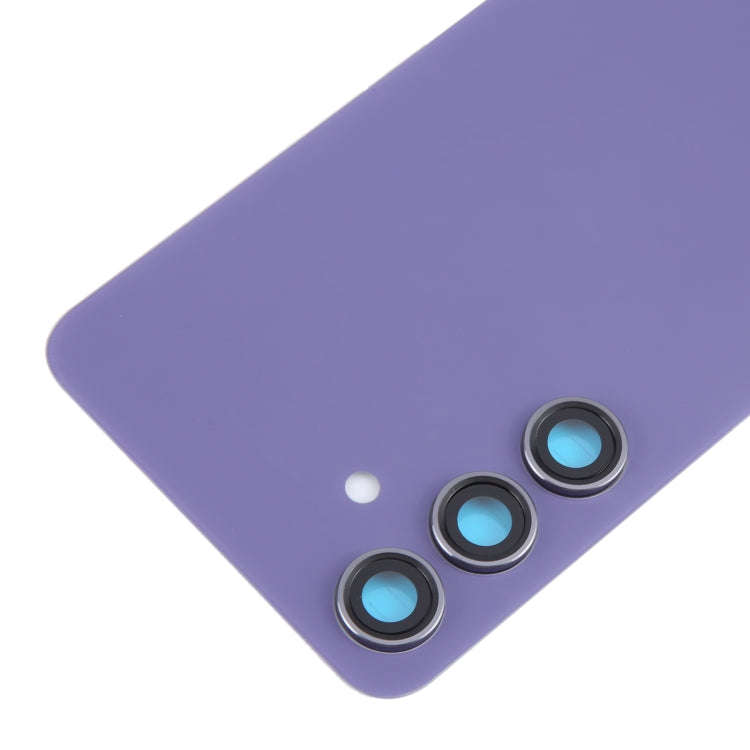 For Samsung Galaxy S24 SM-S921B OEM Battery Back Cover with Camera Lens Frame(Purple)