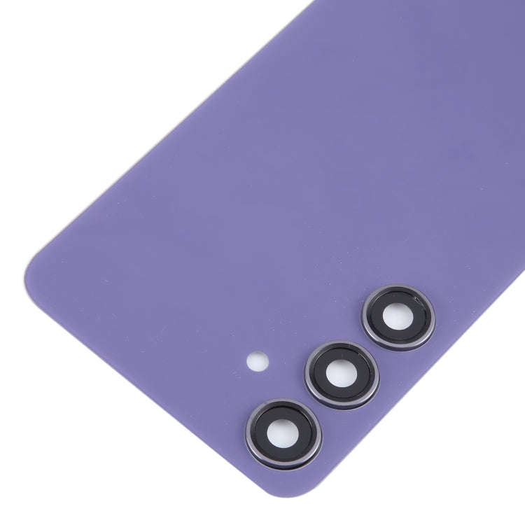 For Samsung Galaxy S24+ SM-S926B OEM Battery Back Cover with Camera Lens Frame(Purple)