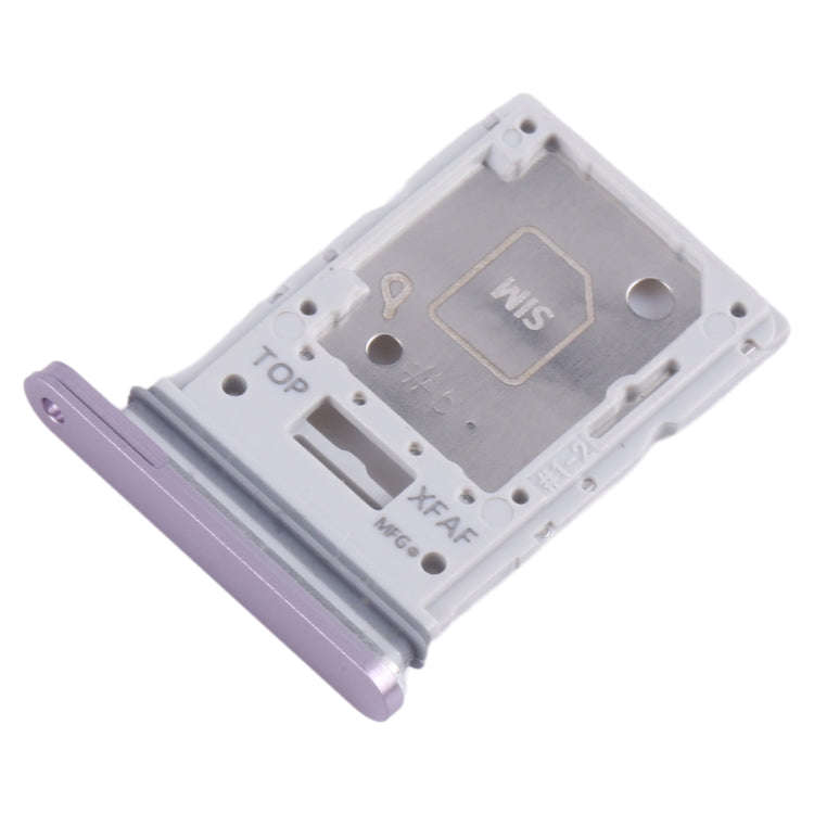 For Samsung Galaxy Tab S9 Ultra 5G SM-X916 Original SIM + Micro SD Card Tray (Purple)