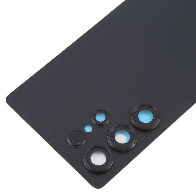 For Samsung Galaxy S25 Ultra SM-S938 OEM Battery Back Cover with Camera Lens Frame(Black)