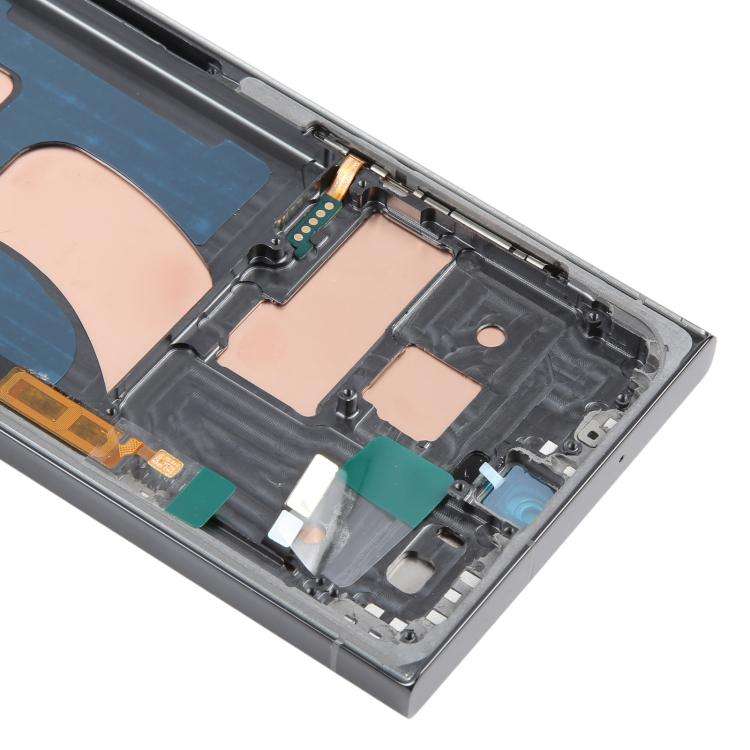 For Samsung Galaxy S23 Ultra SM-S918B 6.72 inch TFT LCD Screen with Frame (Green)