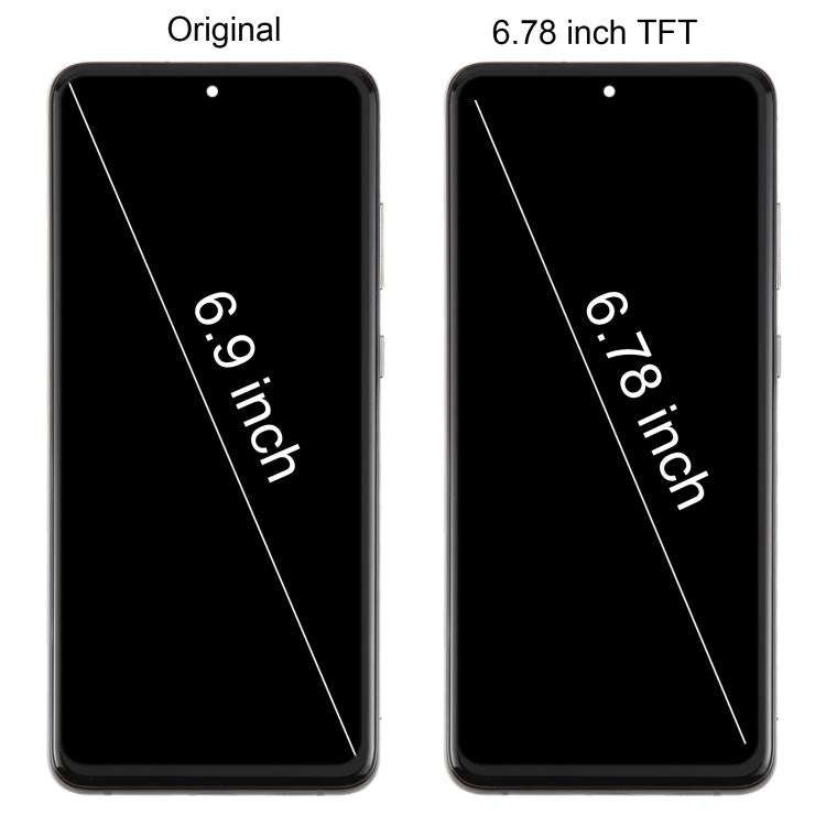 For Samsung Galaxy S20 Ultra SM-G988B 6.78 inch TFT LCD Screen Digitizer Full Assembly with Frame...