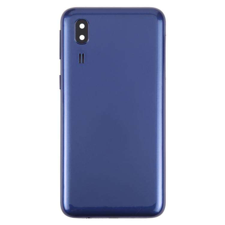 For Samsung Galaxy A2 Core SM-A260F Battery Back Cover with Camera Lens Frame(Blue)