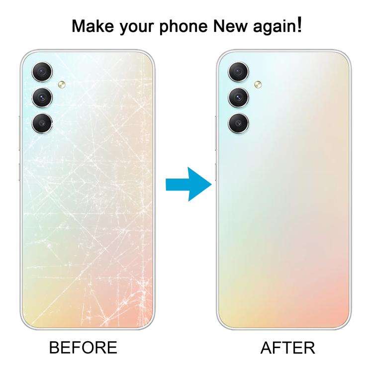 For Samsung Galaxy A34 SM-A346B Battery Back Cover with Camera Lens Frame(Green)
