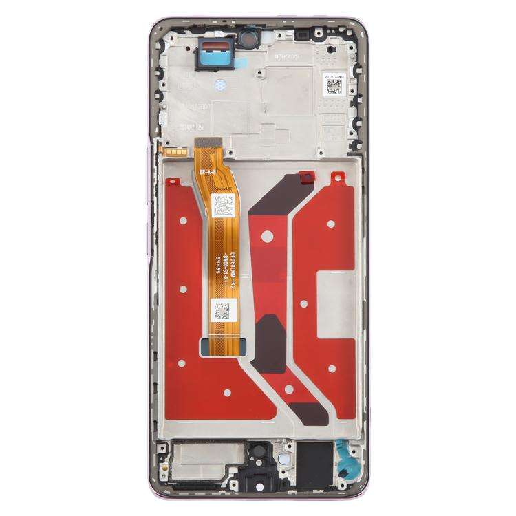 For Honor Magic7 Lite Original LCD Screen Digitizer Full Assembly with Frame (Purple)
