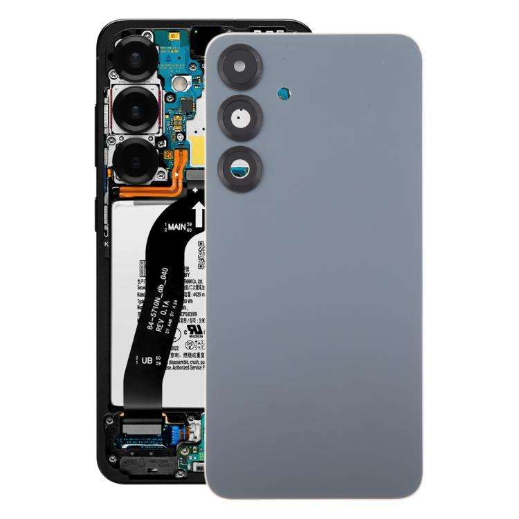 For Samsung Galaxy S25+ SM-S936B OEM Battery Back Cover with Camera Lens Frame(Gray)