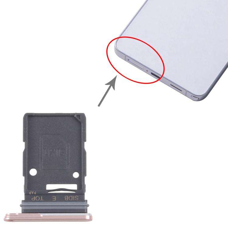 For Samsung Galaxy S26 SM-S942U Original SIM Card Tray (Gold)