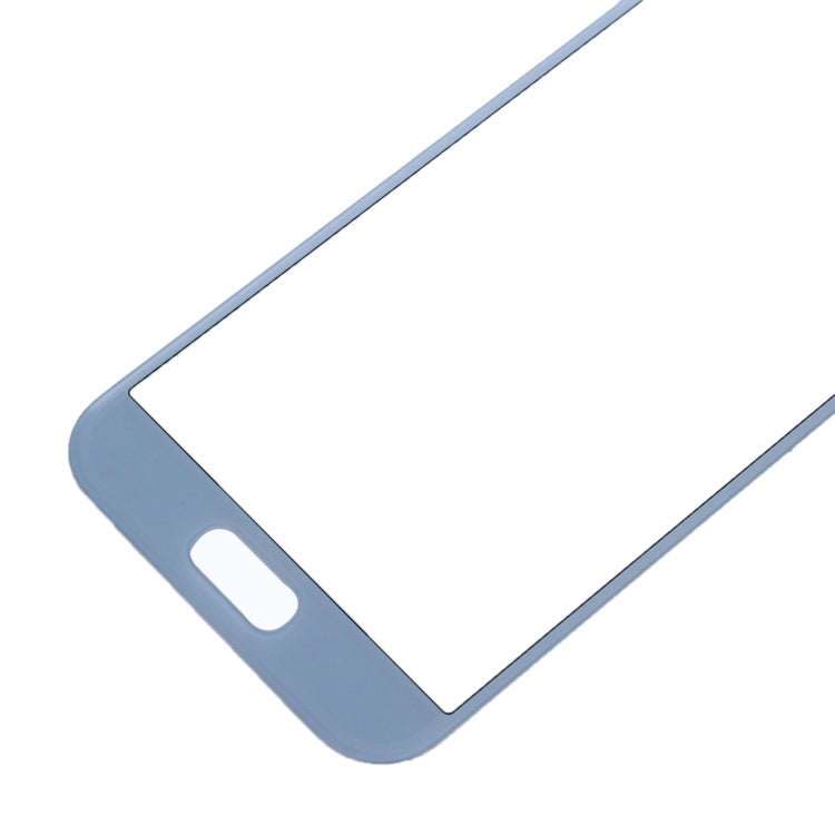 For Galaxy A7 (2017) / A720 Front Screen Outer Glass Lens (Blue)