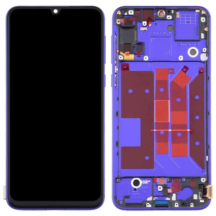 Original OLED LCD Screen for Huawei Nova 5 Pro Digitizer Full Assembly with Frame(Purple)