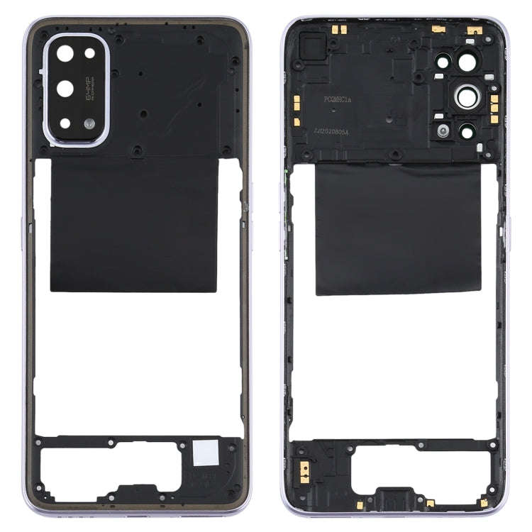 For OPPO Realme X7 Back Housing Frame (Purple)