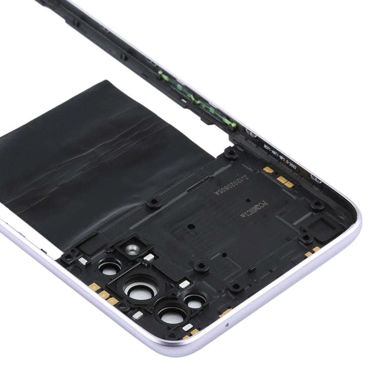 For OPPO Realme X7 Back Housing Frame (Purple)