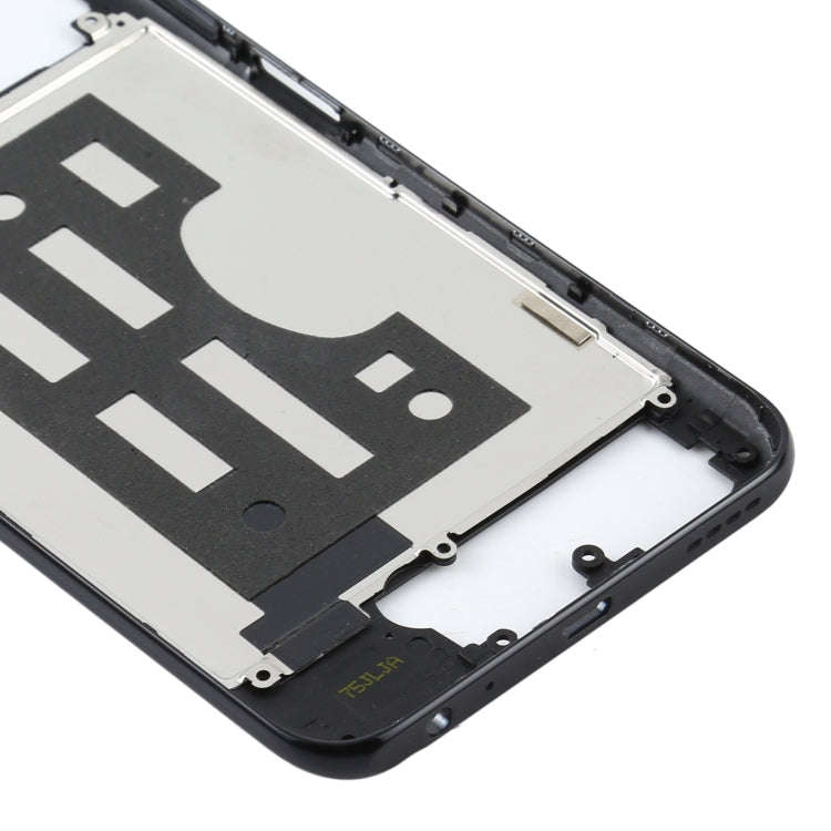 For Vivo Y70s Middle Frame Bezel Plate(Black)