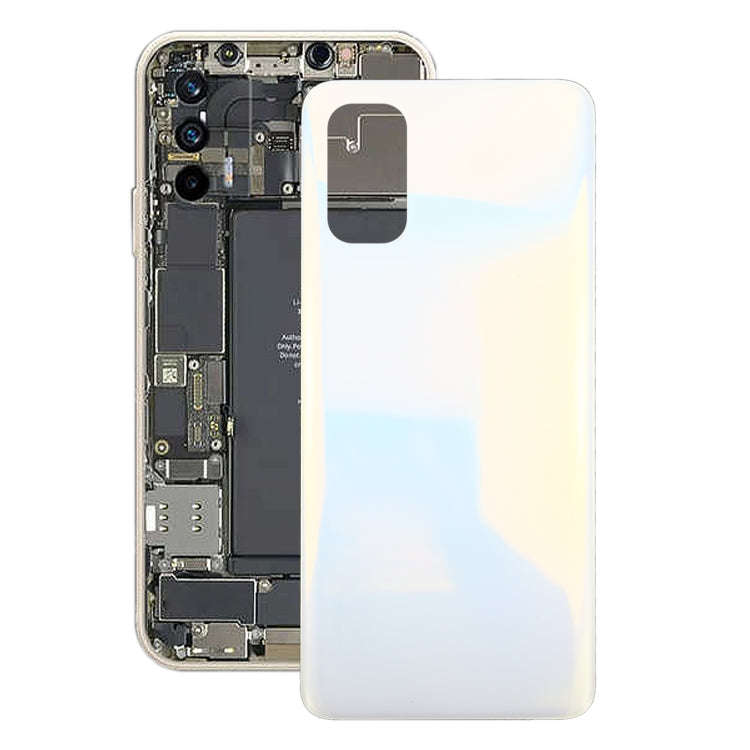 For OPPO Realme X7 Battery Back Cover (White)