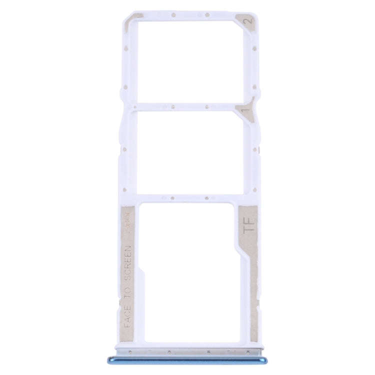 SIM Card Tray + SIM Card Tray + Micro SD Card Tray for Xiaomi Redmi Note 10 4G / Redmi Note 10S M...