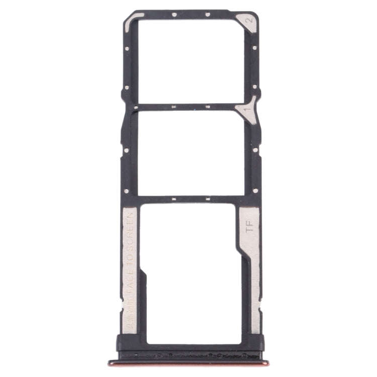 SIM Card Tray + SIM Card Tray + Micro SD Card Tray for Xiaomi Redmi Note 10 Pro 4G / Redmi Note 1...