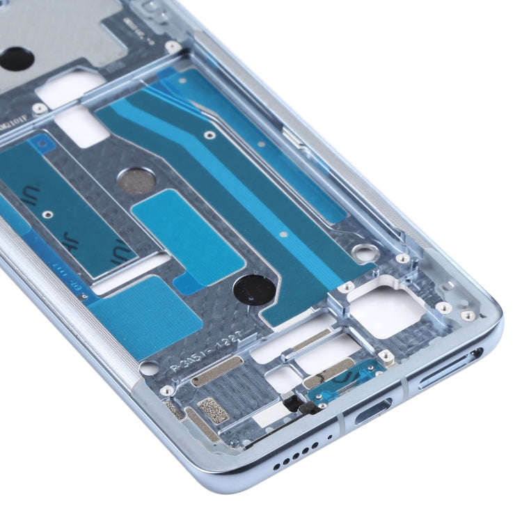 For Meizu 18 Middle Frame Bezel Plate(Blue)