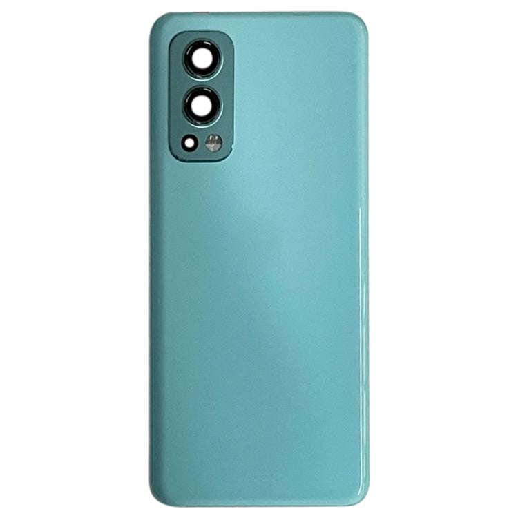 For OnePlus Nord 2 5G Battery Back Cover (Blue)