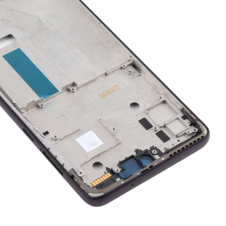 Original Front Housing LCD Frame Bezel Plate for Motorola Moto G 5G (Purple)