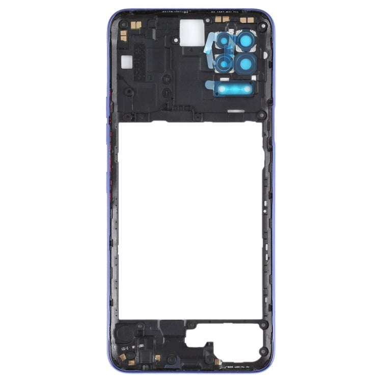 Middle Frame Bezel Plate for LG Q52 / K62 (Blue)