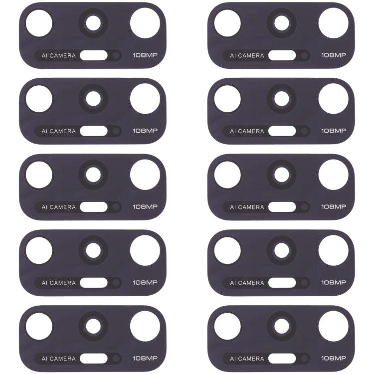 10 PCS Back Camera Lens for Xiaomi Mi 10s M2102J2SC