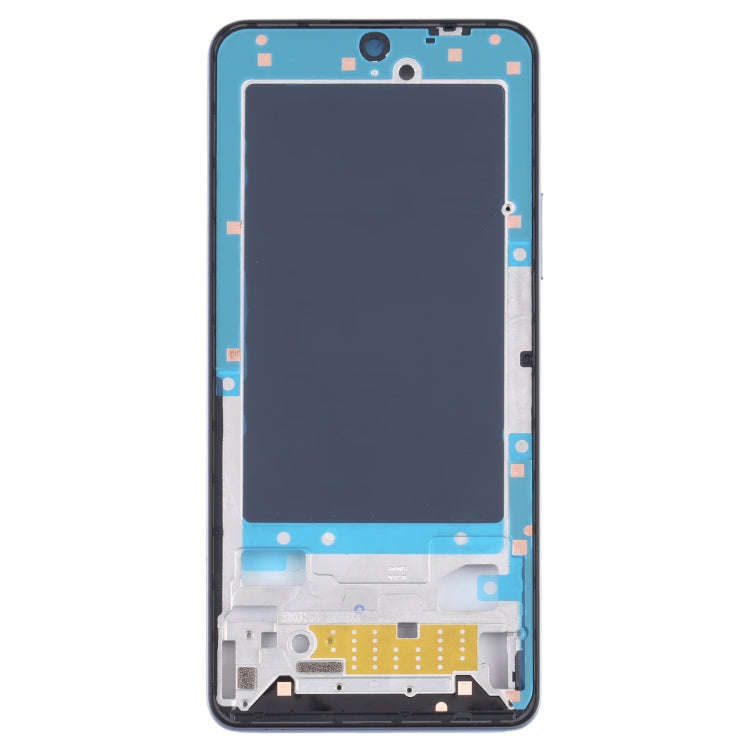 Front Housing LCD Frame Bezel Plate for Xiaomi Redmi K40S / Poco F4(Blue)