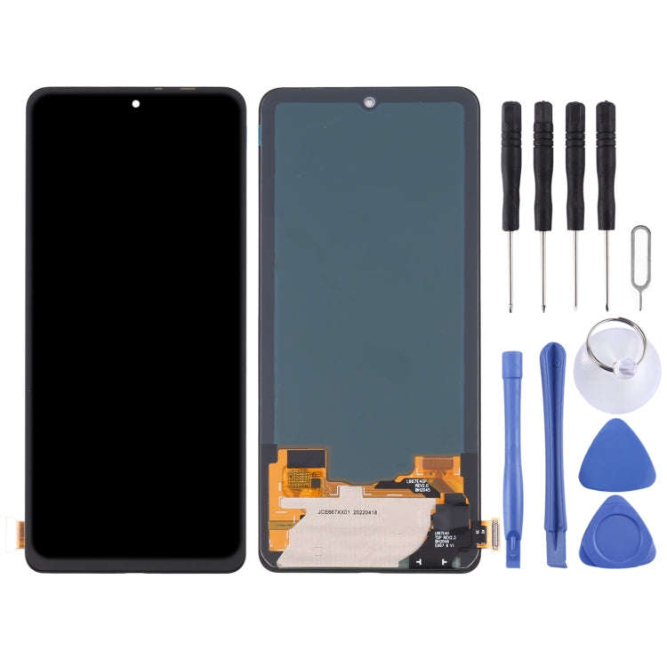 OLED Material LCD Screen and Digitizer Full Assembly For Xiaomi Redmi K40/Redmi K40 Pro/Redmi K40...