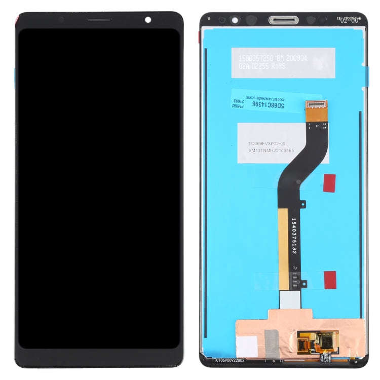 OEM LCD Screen For Lenovo Tab V7 PB-6505 PB-6505M PB-6505MC with Digitizer Full Assembly (Black)