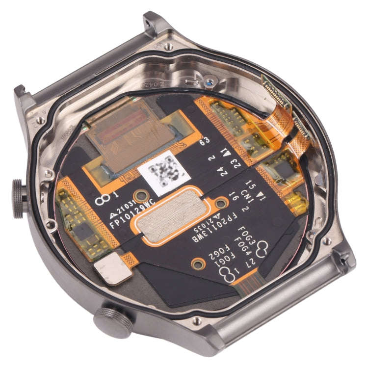 Original Sapphire Material LCD Screen and Digitizer Full Assembly With Frame for Huawei Watch GT ...