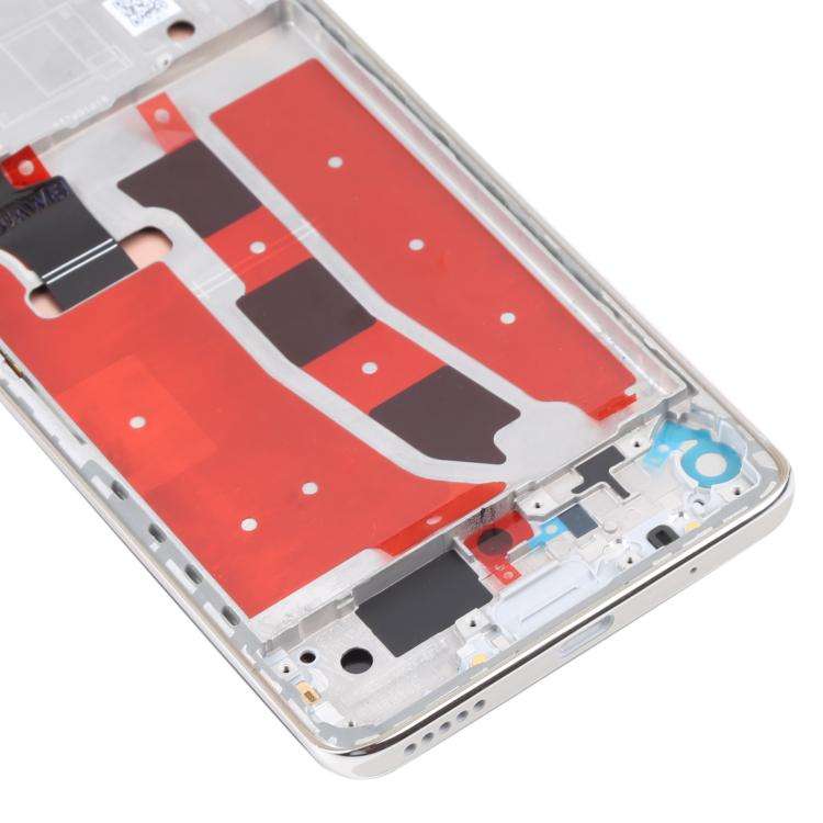 Original OLED LCD Screen for Huawei Nova 8 5G Digitizer Full Assembly with Frame(Silver)