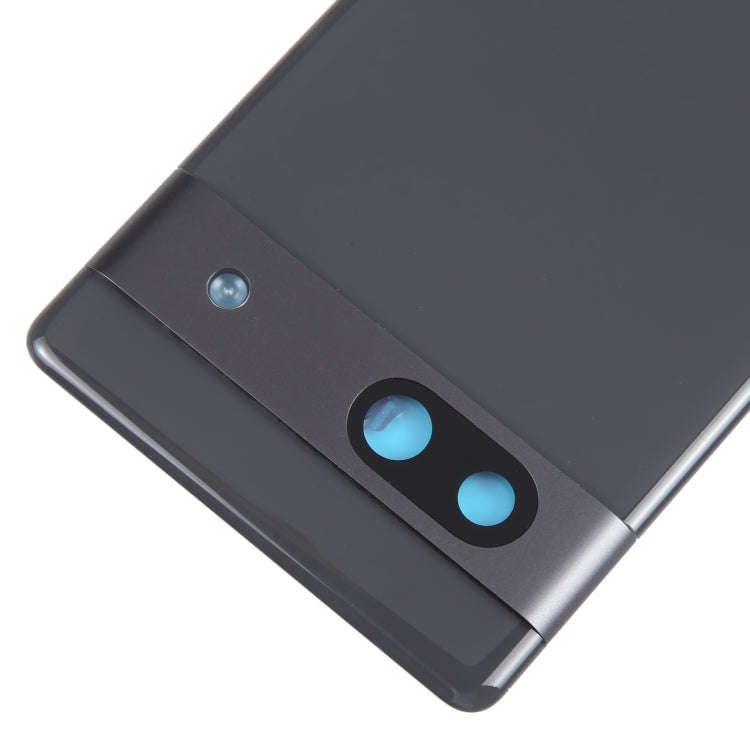 For Google Pixel 7A Original Battery Back Cover with Camera Lens Frame(Black)