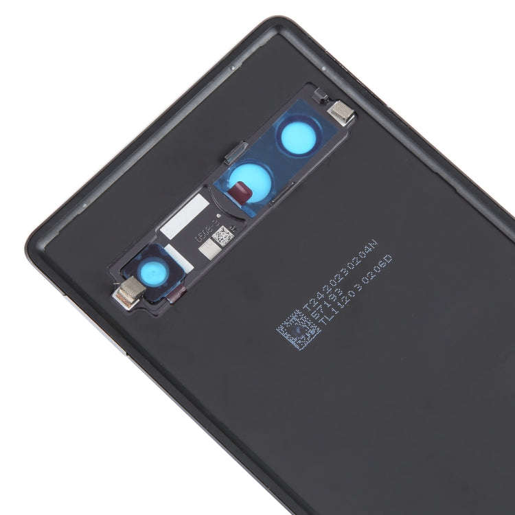For Google Pixel 7A Original Battery Back Cover with Camera Lens Frame(Black)