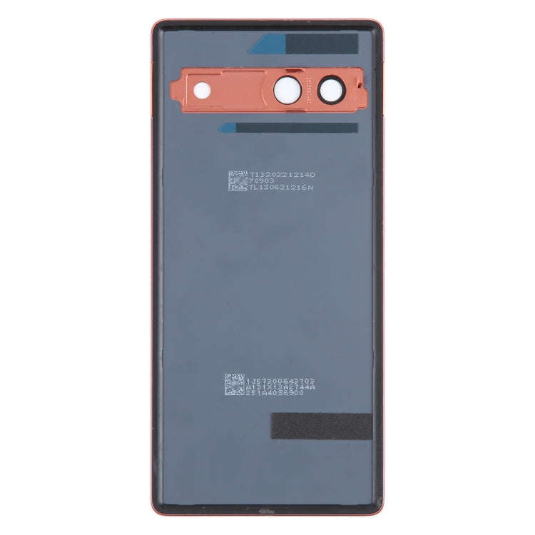 For Google Pixel 7A Original Battery Back Cover with Camera Lens Frame(Orange)