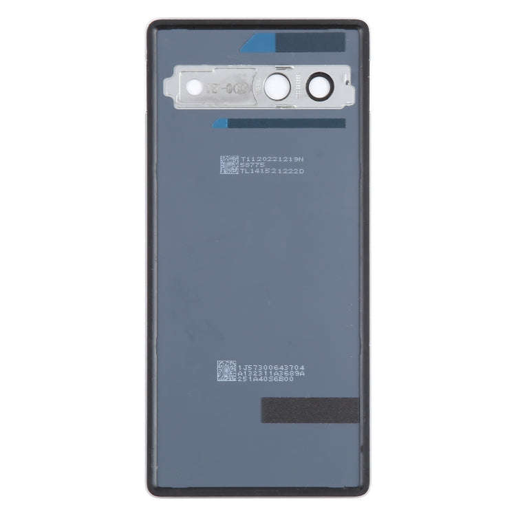 For Google Pixel 7A Original Battery Back Cover with Camera Lens Frame(White)