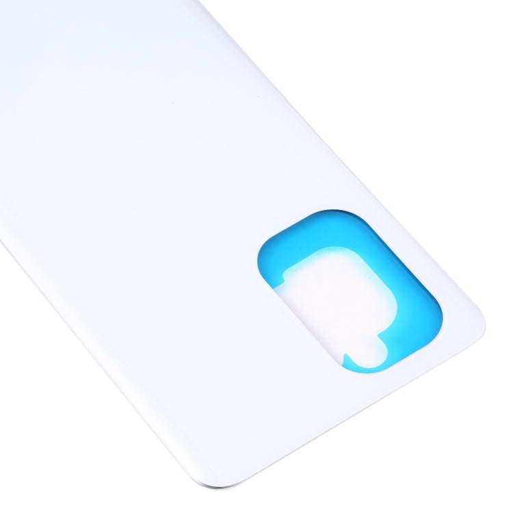 Glass Battery Back Cover for Xiaomi Poco F3(White)