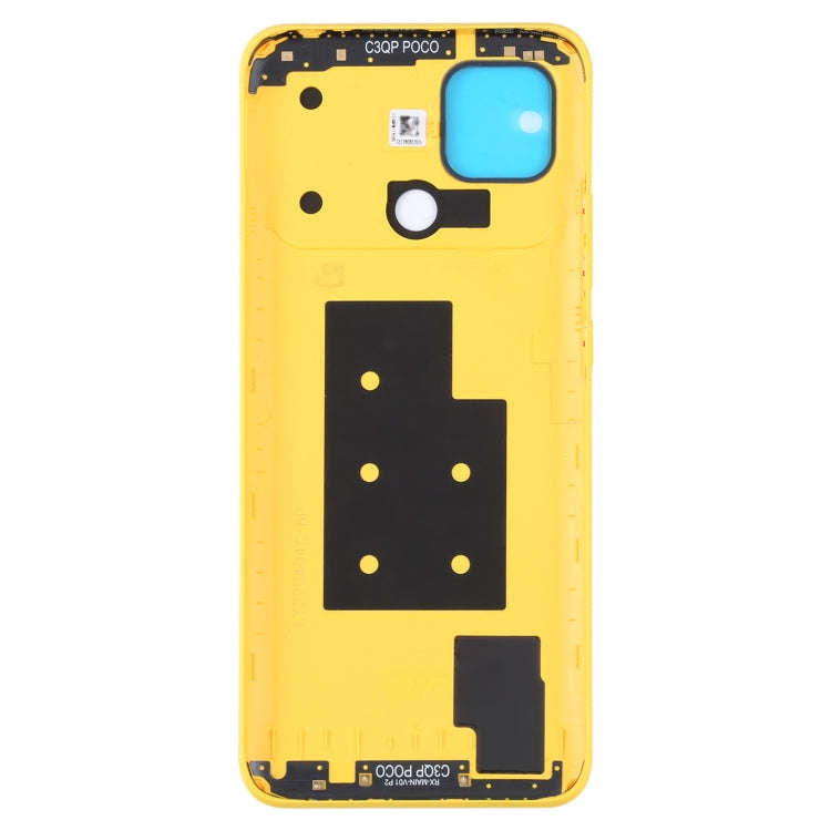 Original Battery Back Cover for Xiaomi Poco C40(Yellow)