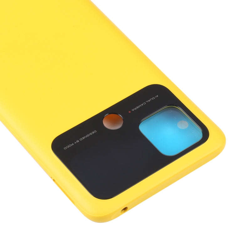 Original Battery Back Cover for Xiaomi Poco C40(Yellow)