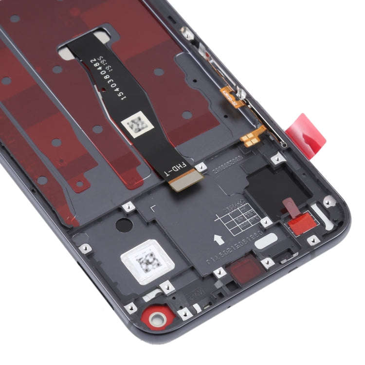 Original LCD Screen For Honor 20 / Huawei Nova 5T Digitizer Full Assembly with Frame(Black)